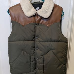 American Stitch Army Green Vest